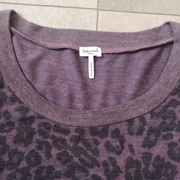 Splendid Short Sleeve Sweatshirt - Picture 2 of 9